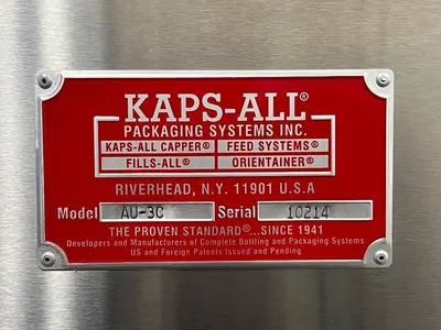 Kaps All AU3C unscrambler/air cleaner
