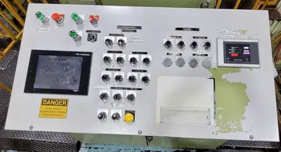 18” X .175”  X 8,000 LBS CWP MODEL #SFAC4-20 SPACE-SAVER AUTOMATIC DOUBLE END SERVO COIL FEED LINE: STOCK #22215