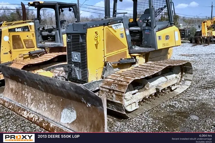Used 2013 DEERE 550K LGP Bulldozers Louisiana US | Proxy Equipment #1383010