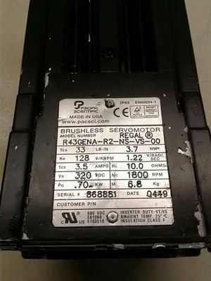 USED PACIFIC SCIENTIFIC R65GMNA-R2-NS-NV-00