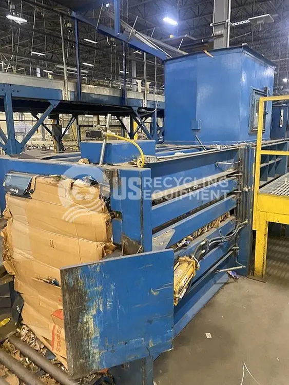 Used 1994 JV MANUFACTURING CRAM-A-LOT HX72 CLOSED DOOR Balers | US Recycling Equipment #474435