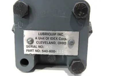 NEW VIKING PUMP LUBRIQUIP 540-800-111 GEAR PUMP 540800111
