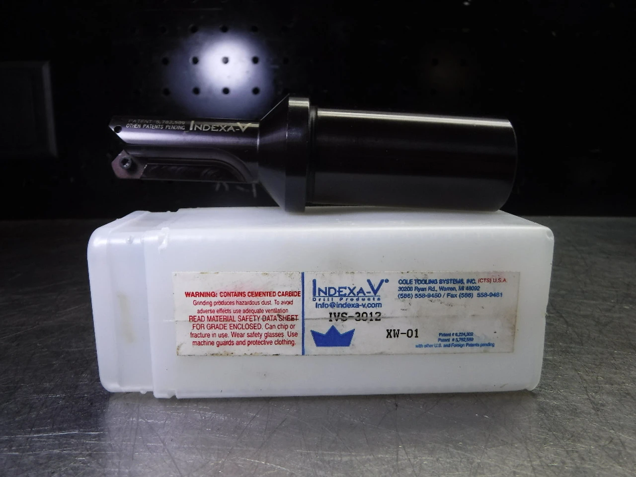 Indexa-V 20.5mm Indexable Drill 32mm Shank IVS-3012 XW-01 (LOC2049B)
