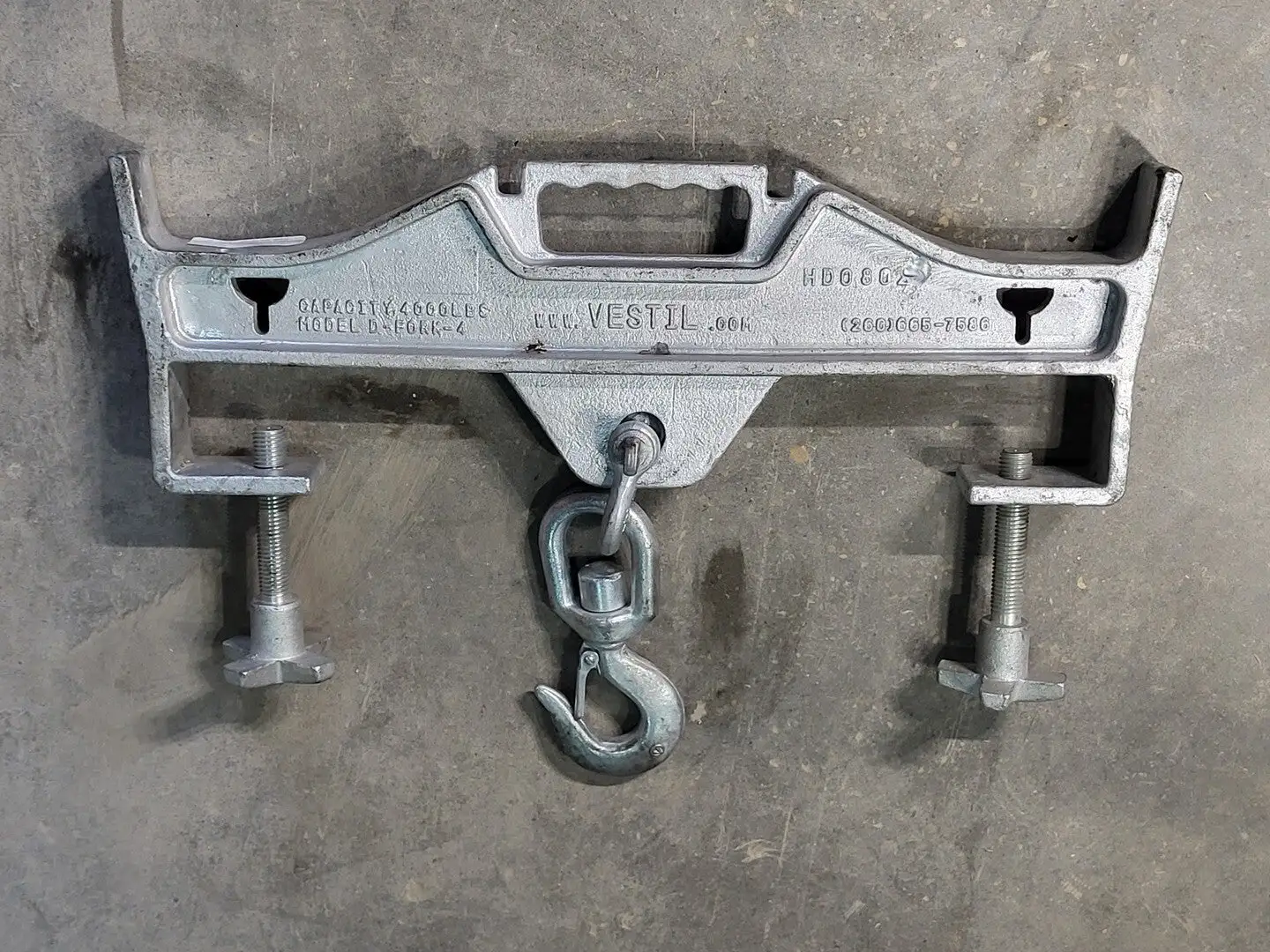 USED VESTIL D-FORK-4