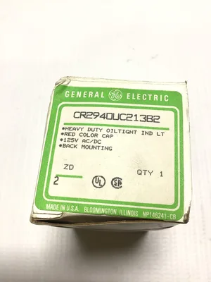 General Electric CR2940UC213B2 Heavy Duty Oiltight Indicator Light