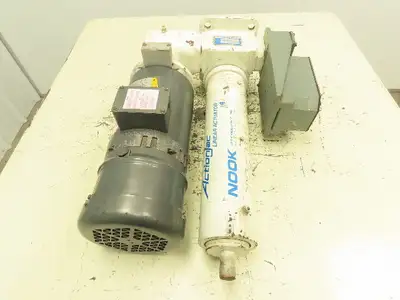 Nook Actionjac Worm Gear Screw Jack Linear Actuator Gemco Limit Baldor 230/460V