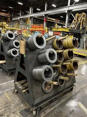 48" x .140" x 40,000 Lb. Stamco Slitting Line (Used)