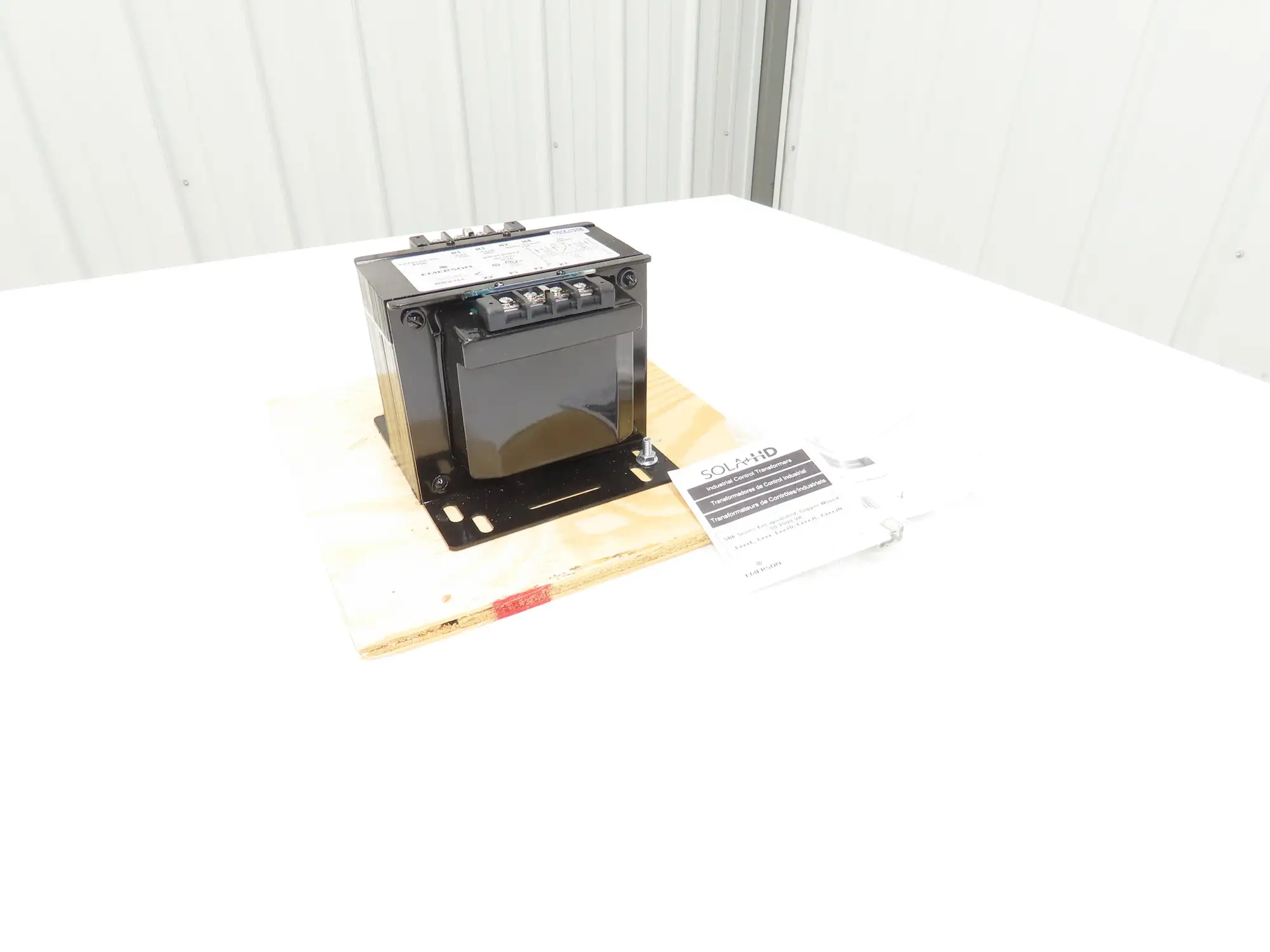 Emerson E750 Control Transformer .75kva Pri 240/480V Sec 120V Type SBE
