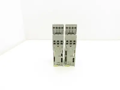 Allen Bradley 100-C30D*00 IEC Contactor 30A 3-Pole 600V 24VDC Coil  Lot of 2