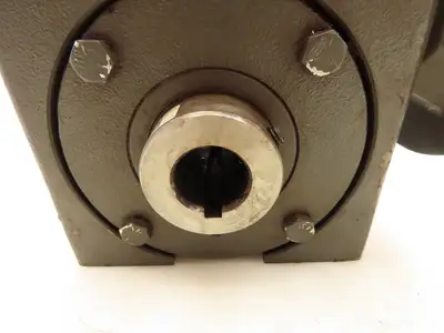 Hub City 0230-03254 PowerCubeX Worm Gearbox 25:1 Reducer 70rpm Hollow Bore 143TC