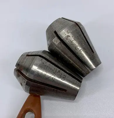 Ekstrom Carlson 434 Router 1/2" & 1/4" Collets ~ SET ~  (101676)