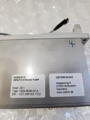 NEMESYS OEM210 SYRINGE PUMP NEM-B094-02 A