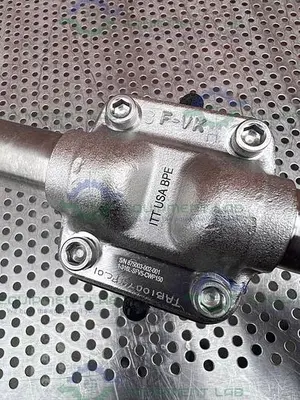 USED ITT PURE FLO 1-316L-SFV5-CWP150 DIAPHRAGM VALVE W/ 1" SANITARY FITTING