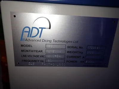 USED 2009 ADVANCED DICING TECHNOLOGIES LTD 921