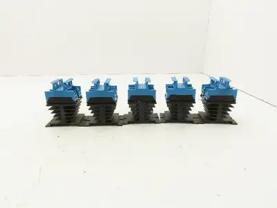Celduc SO943460 Solid State Relay 35A 280VAC 12VDC With Heatsink Lot of 5