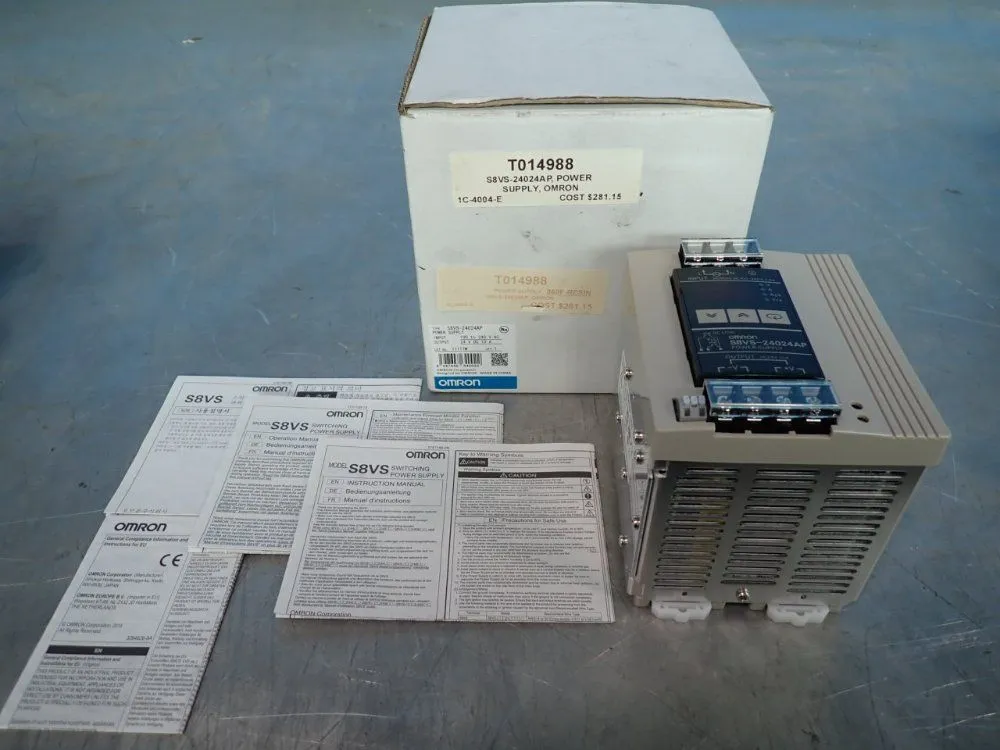 New | in-Stock OMRON S8VS24024AP Power Supplies | HGR 24 #738793