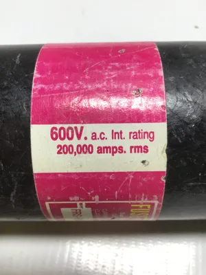 Fusetron FRS-R-250 Dual Element Time Delay Fuse 600VAC 200K amps. rms Great Deal