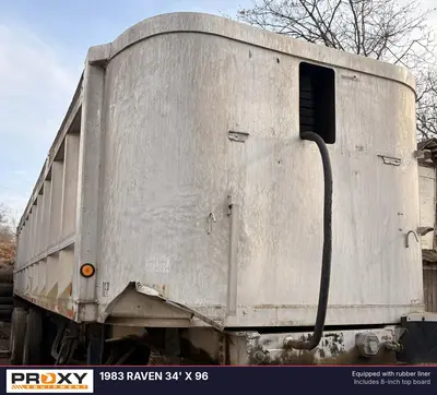 Used 1983 RAVEN 34' X 96 Dump Trailers New Jersey US | Proxy Equipment #1382748