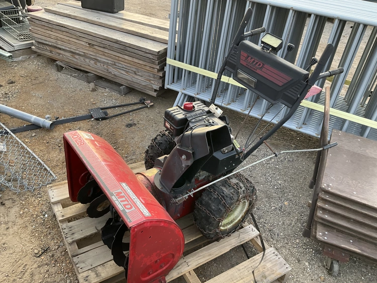 Used MTD 10/28 Snow Blowers Michigan US | Miedema Asset Management Group #1761292