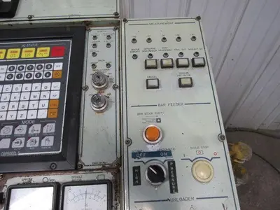 Okuma OSP-5000L Operator Interface Panel & Arm From a Working LC20-2SCT CNC Lath