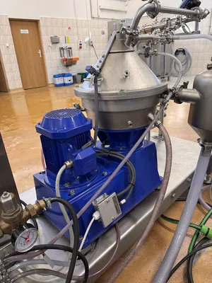 Alfa-Laval LAPX 404 SGP-31G/GC CLARA 20 HF clarifier skid, 316L SS.
