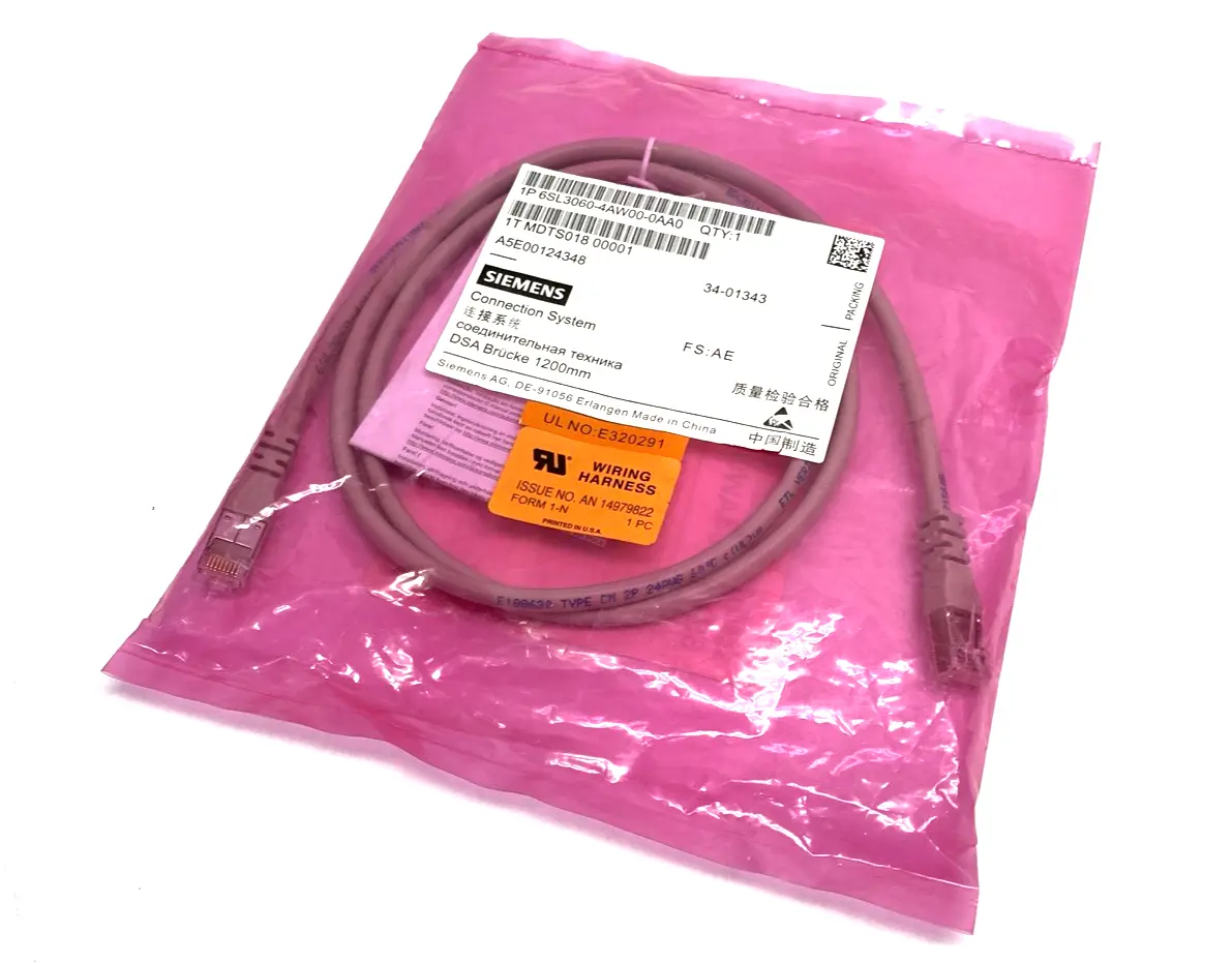 New | in-Stock Siemens SINAMICS DRIVE-CLIQ Cable & Wire Michigan US | Maverick Industrial Sales #1393241