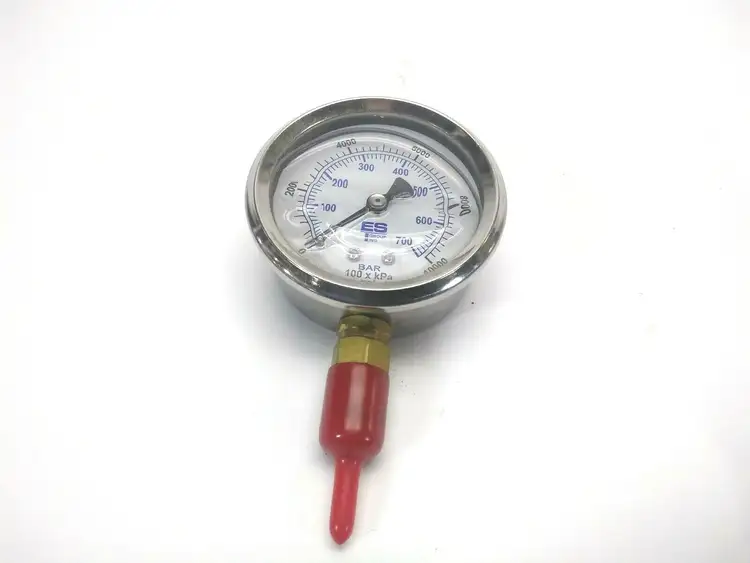 Used EST GROUP RESSURE GAUGE 100 X KPA PSI 0 - 700 BAR Miscellaneous MRO | Maverick Industrial Sales #1122035