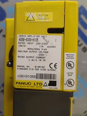 FANUC LTD. A06B-6089-H105 Servo Drives & Amplifiers | ESS Industrial Equipment Sales (4)