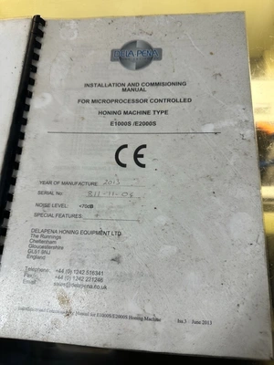 2013 DELAPENA E1000S Honing Machines | Charter Auctions (34)