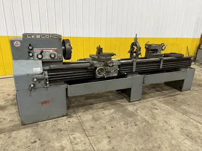 19" X 120" LEBLOND MODEL #6E REGAL ENGINE LATHE 1.75" HOLE: YOBRO #23960