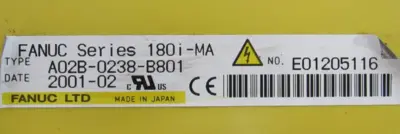 USED FANUC A02B-0238-B801 DISPLAY A02B0238B801 180I-MA