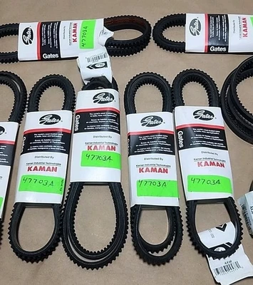 *NEW SURPLUS* [10] Gates AX50 Tri-Power V Belt 1/2" Wide x 52" Long + Warranty!