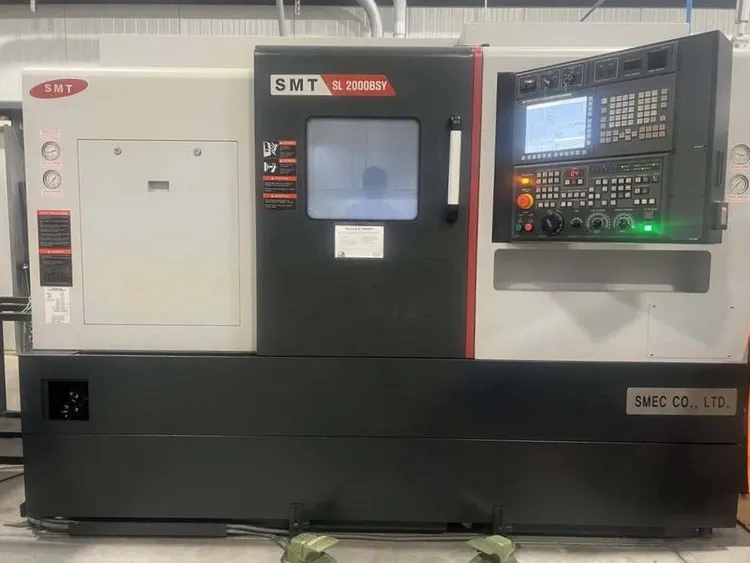 Used 2018 SAMSUNG SL2000BSY CNC Lathes Illinois US | Asset Exchange Corporation #803126
