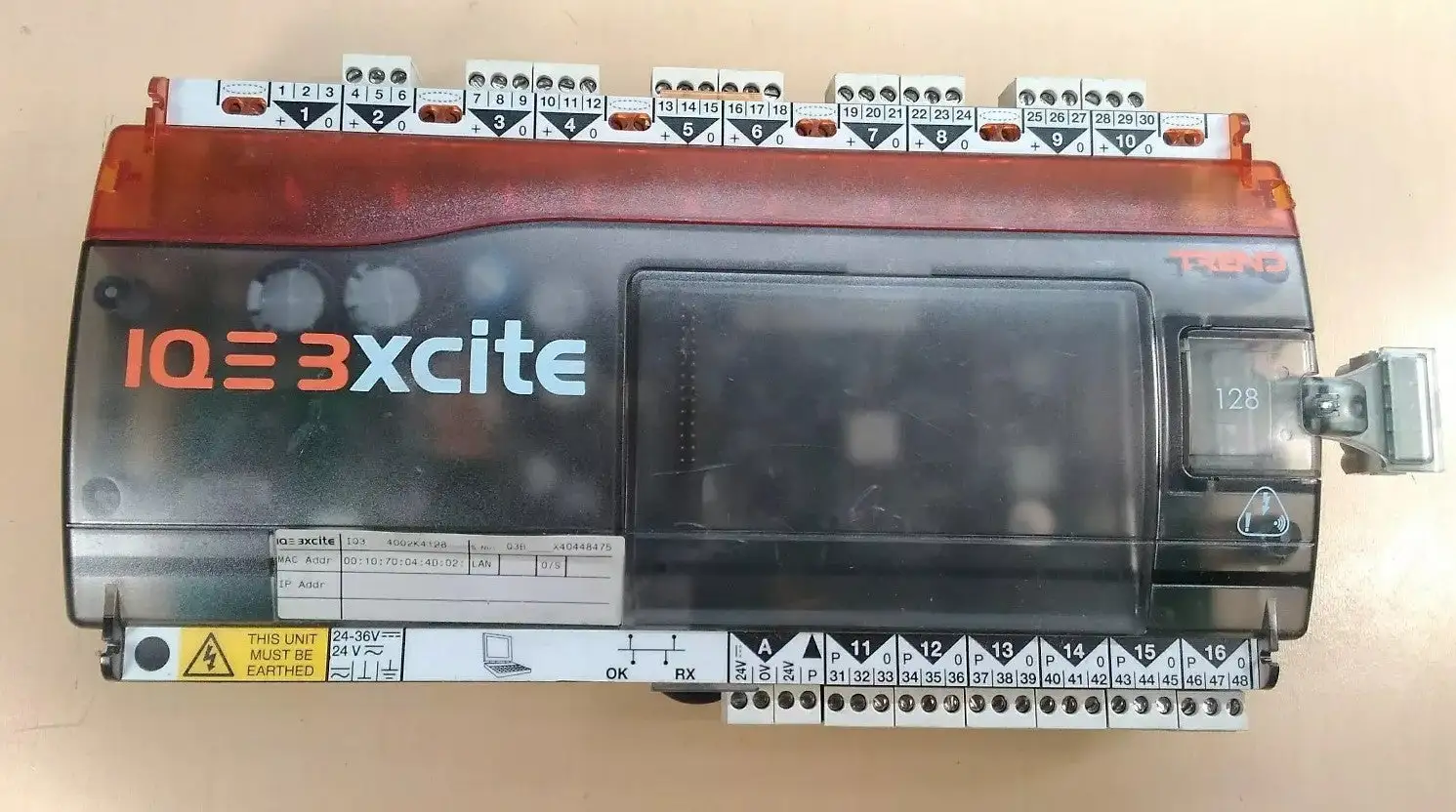 TREND IQ3XCITE/128/USA/UL/BAC/24 (IQ3-4002K4128) - Controller 4C