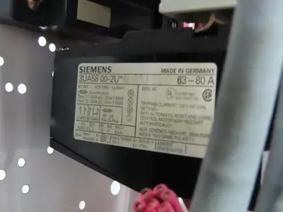 Siemens 32-89258 Bucket Breaker MCC Motor Starter Disconnect Fused 600V 50Hp 3Ph