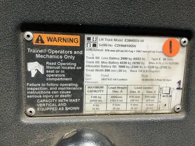 Used HYSTER E30HSD318 Material Handling (misc) Ohio US | HGR 24 #1309309