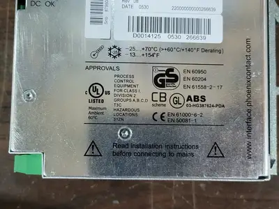 NEW PHOENIX AUTOMATION QUINT-PS-100-240AC / 24DC / 5
