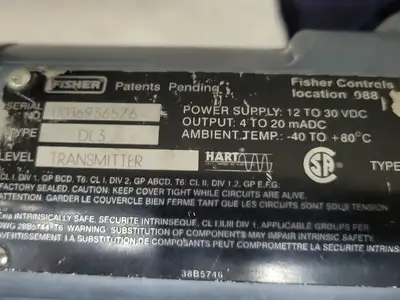 USED FISHER DLC3010