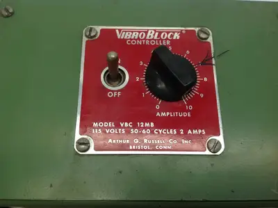 USED ARTHER G. RUSSELL VIBROBLOCK CONTROLLER