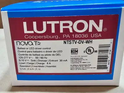 New | in-Stock LUTRON NTSTV-DV-WH Misc Electrical & Power Parts British Columbia CA | Lenmark #1439838