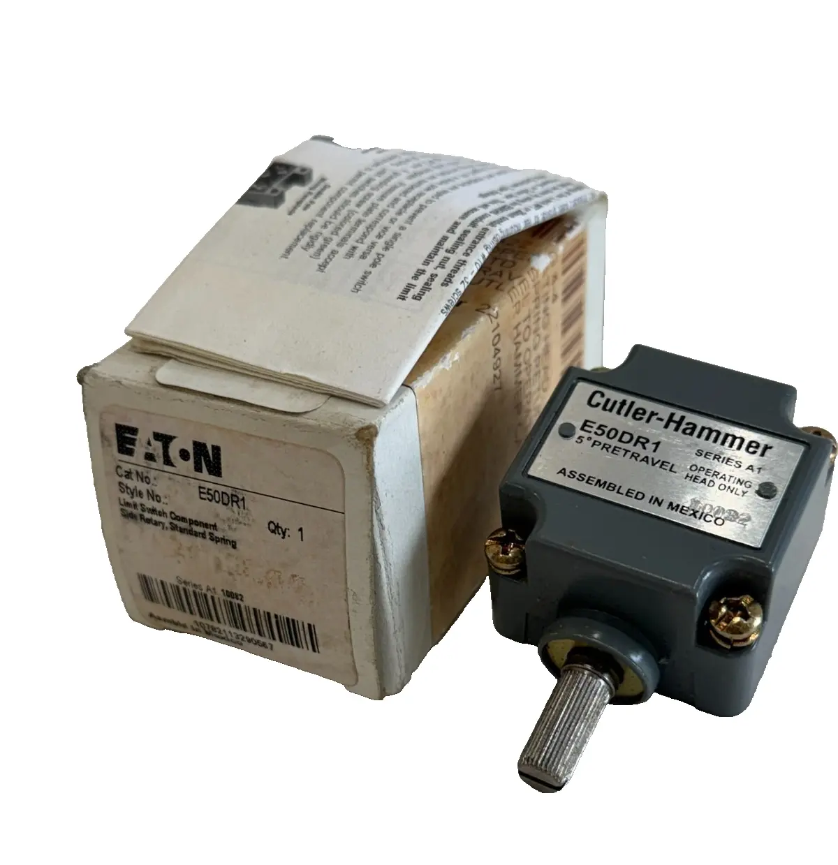 NEW CUTLER HAMMER/EATON E50DR1 LIMIT SWITCH
