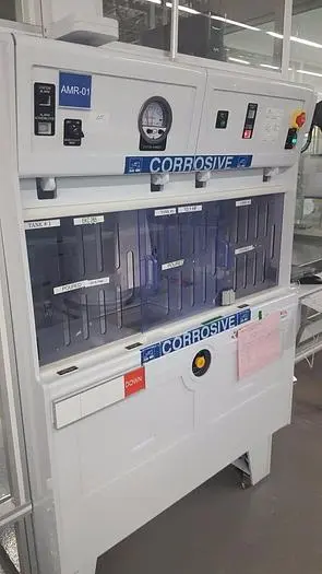 AMR SEMI AUTOMATED WET BENCH Model # 5FT-APS-PVCC