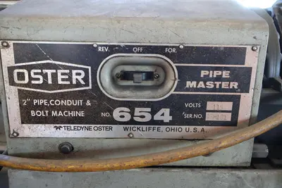 1976 TELEDYNE OSTER 654 Pipe Threaders | MD Equipment Services LLC (6)