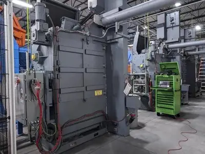 New | in-Stock 2024 CARDINAL 600 Tumble Shot Blaster (Tumblast) Pennsylvania US | Shot Blasting Equipment #1254075