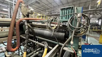 USED Battenfeld Gloucester 60" Battenfeld Gloucester Three-Roll Vertical Sheet Stack – Model 2000