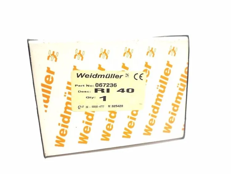 New | in-Stock WEIDMULLER RI-40 Terminal Blocks | SB Industrial Supply #822521