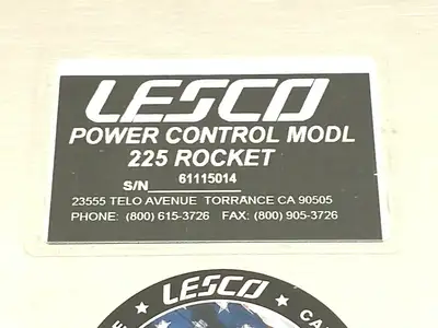 USED LESCO ROCKET 225