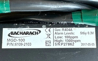 Used Bacharach 6109-2013 Sensors Indiana US | J&J Industrial Supply #1078912