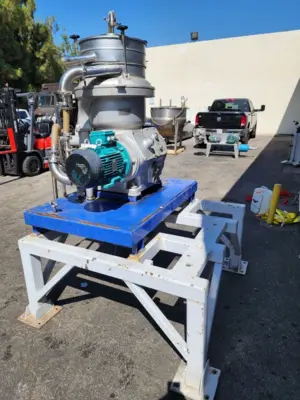Alfa-Laval UVPX 207-74A concentrator centrifuge, 316SS.