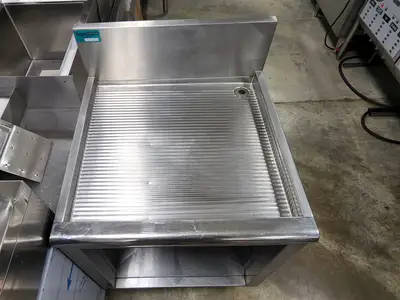 Used FalconRestaurantSupply Used Supreme Metal Stainless Steel Underbar Drainboard - Used - SS36 Underbar Equipment Illinois US | Falcon Restaurant Supply #1376836